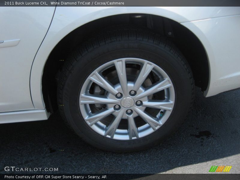 White Diamond TriCoat / Cocoa/Cashmere 2011 Buick Lucerne CXL