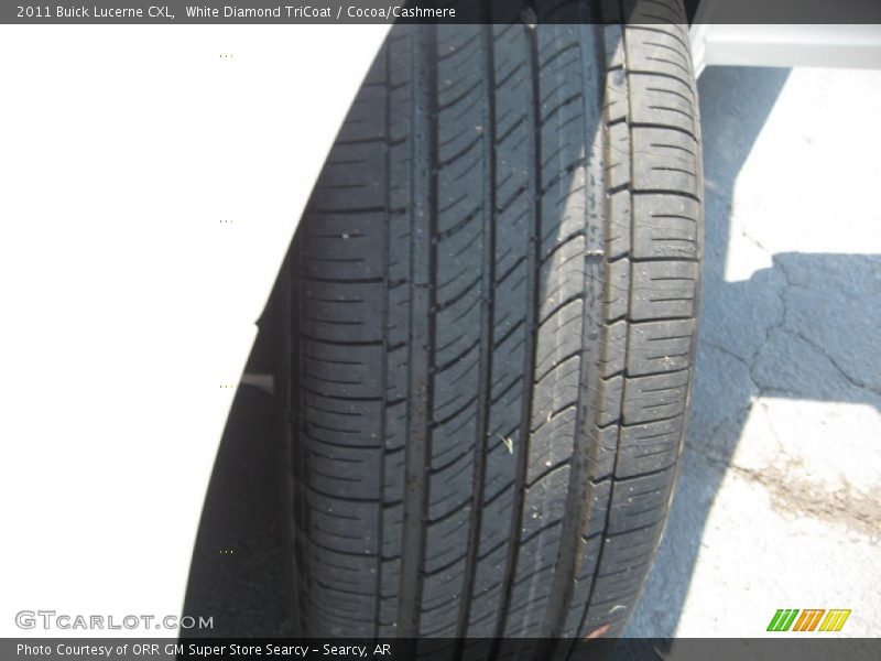 White Diamond TriCoat / Cocoa/Cashmere 2011 Buick Lucerne CXL