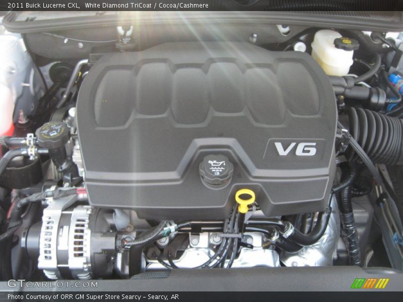 White Diamond TriCoat / Cocoa/Cashmere 2011 Buick Lucerne CXL