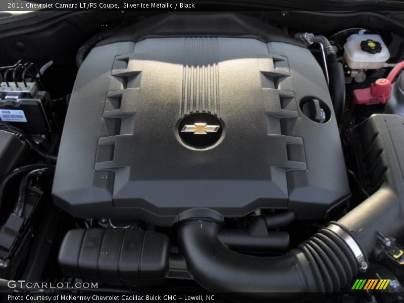 Silver Ice Metallic / Black 2011 Chevrolet Camaro LT/RS Coupe