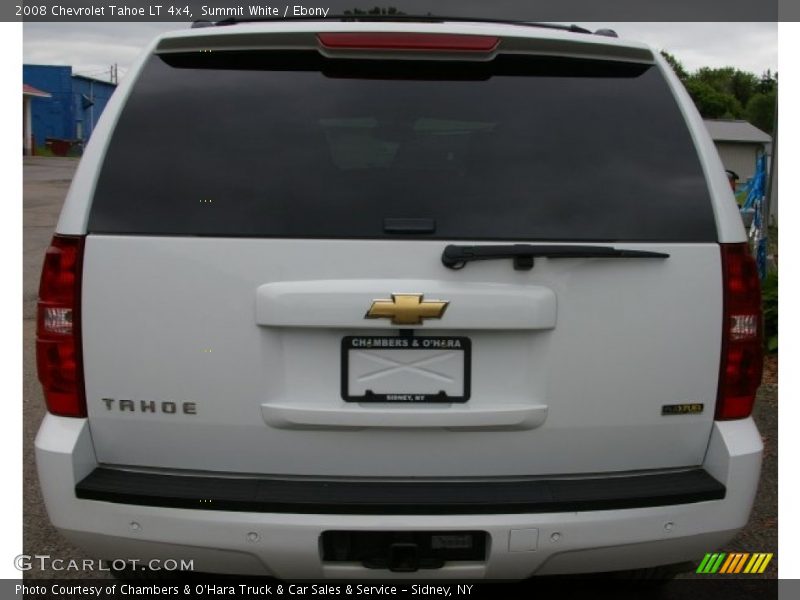 Summit White / Ebony 2008 Chevrolet Tahoe LT 4x4