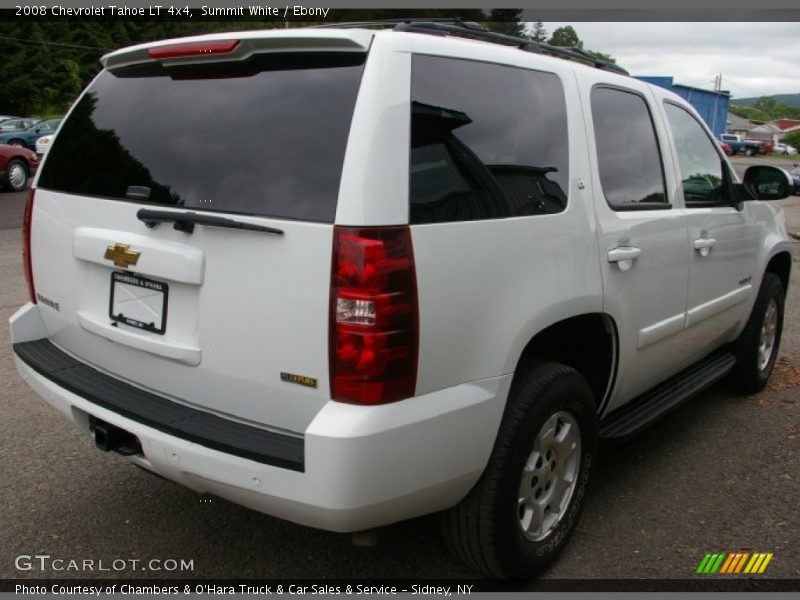Summit White / Ebony 2008 Chevrolet Tahoe LT 4x4