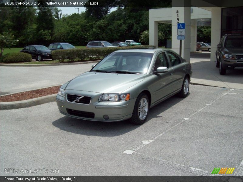 Willow Green Metallic / Taupe 2008 Volvo S60 2.5T