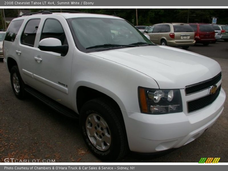Summit White / Ebony 2008 Chevrolet Tahoe LT 4x4