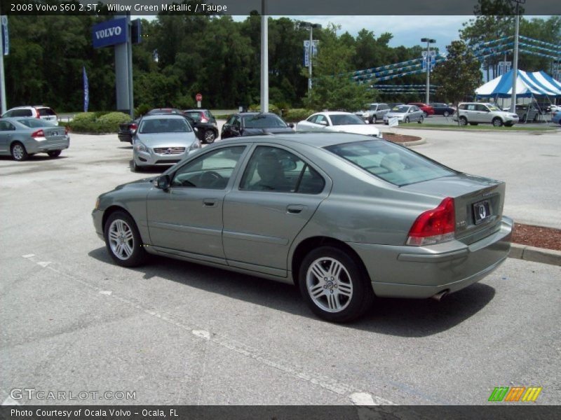 Willow Green Metallic / Taupe 2008 Volvo S60 2.5T