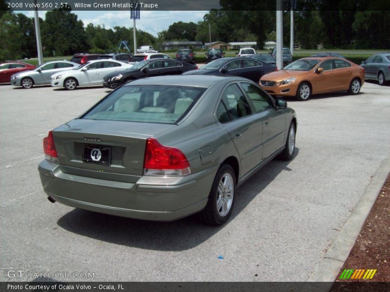Willow Green Metallic / Taupe 2008 Volvo S60 2.5T