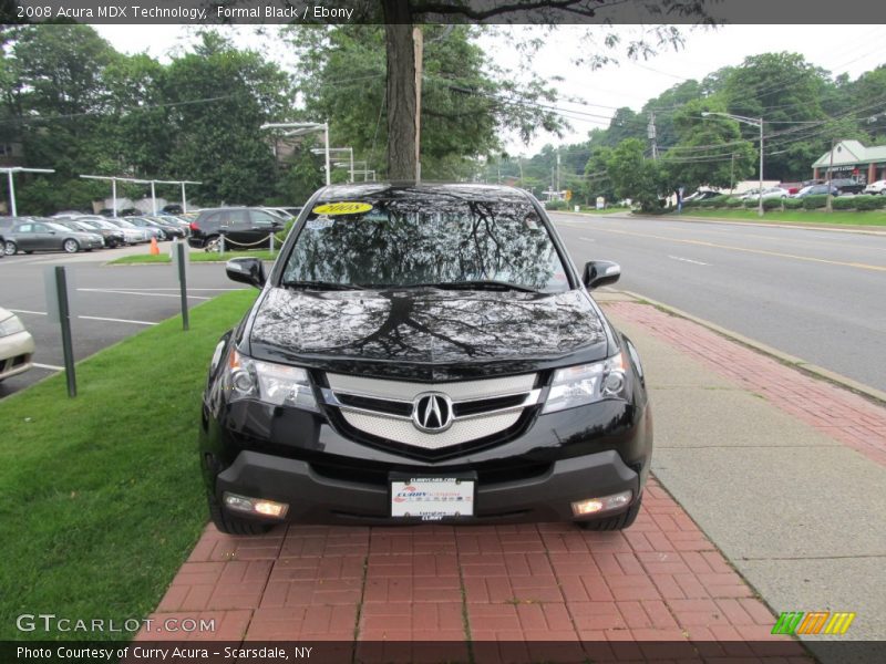 Formal Black / Ebony 2008 Acura MDX Technology