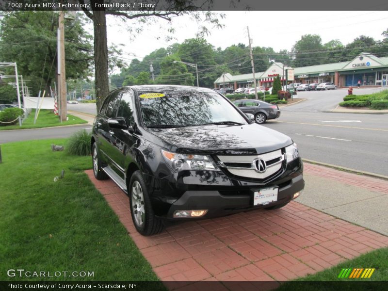 Formal Black / Ebony 2008 Acura MDX Technology