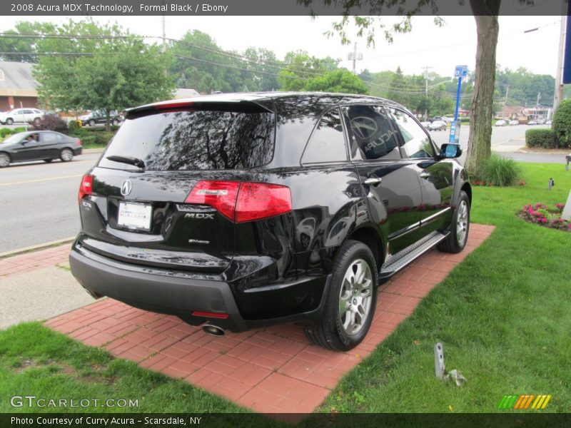 Formal Black / Ebony 2008 Acura MDX Technology