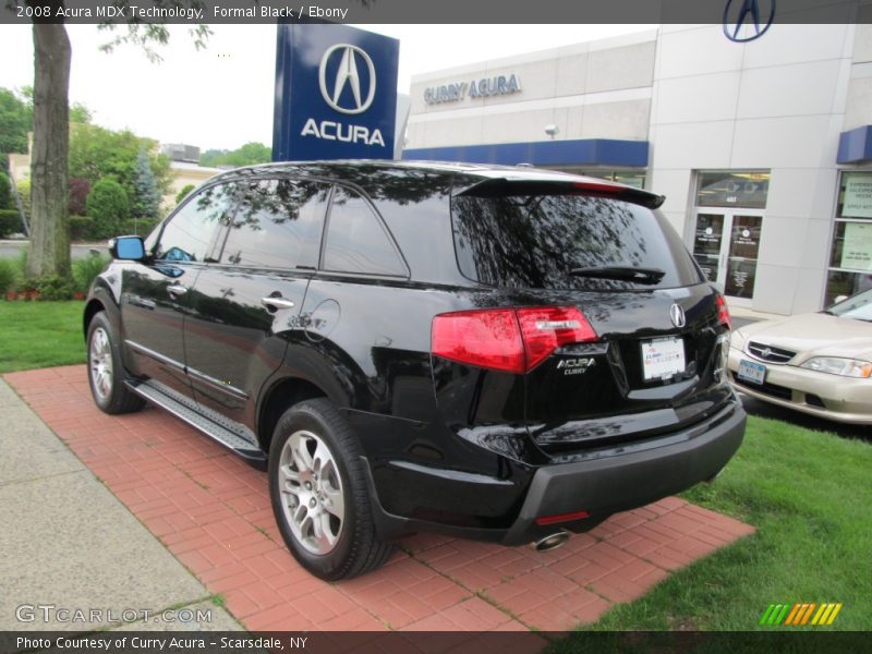 Formal Black / Ebony 2008 Acura MDX Technology