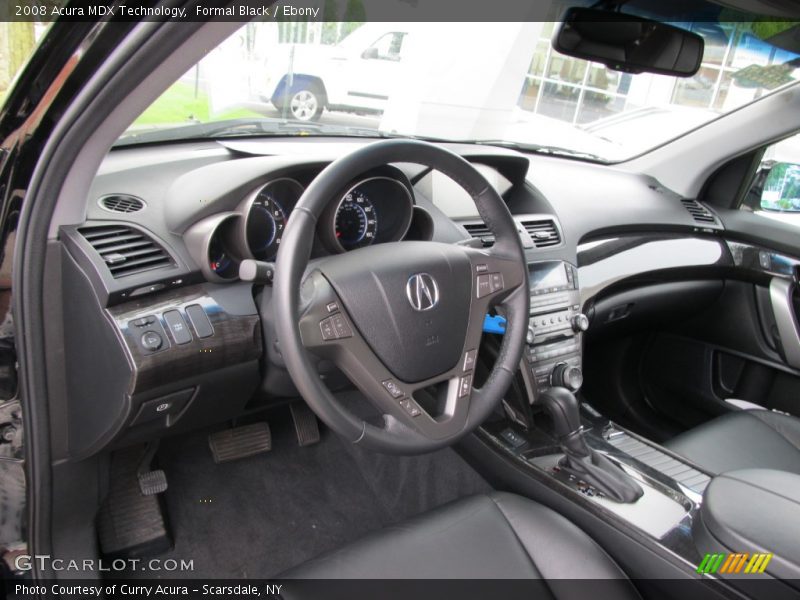 Formal Black / Ebony 2008 Acura MDX Technology