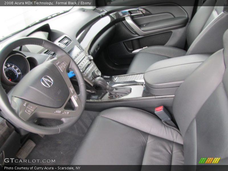 Formal Black / Ebony 2008 Acura MDX Technology