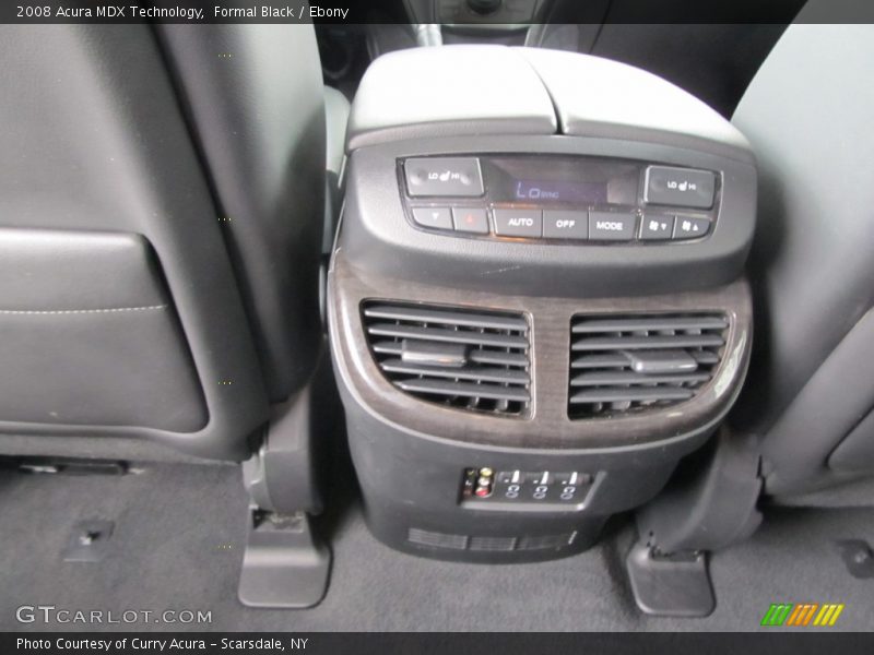 Formal Black / Ebony 2008 Acura MDX Technology