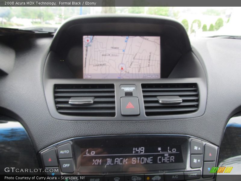 Formal Black / Ebony 2008 Acura MDX Technology