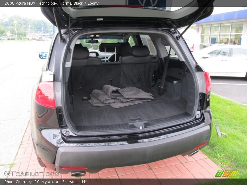 Formal Black / Ebony 2008 Acura MDX Technology