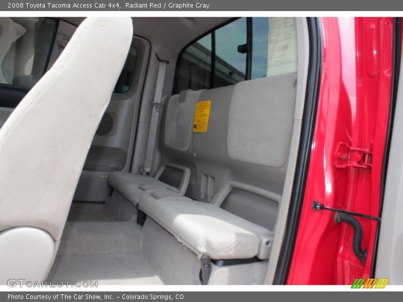 Radiant Red / Graphite Gray 2008 Toyota Tacoma Access Cab 4x4