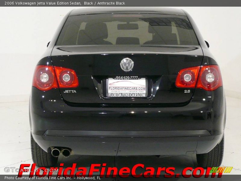 Black / Anthracite Black 2006 Volkswagen Jetta Value Edition Sedan