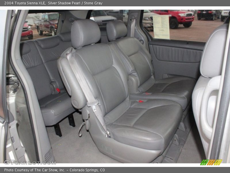 Silver Shadow Pearl / Stone Gray 2004 Toyota Sienna XLE