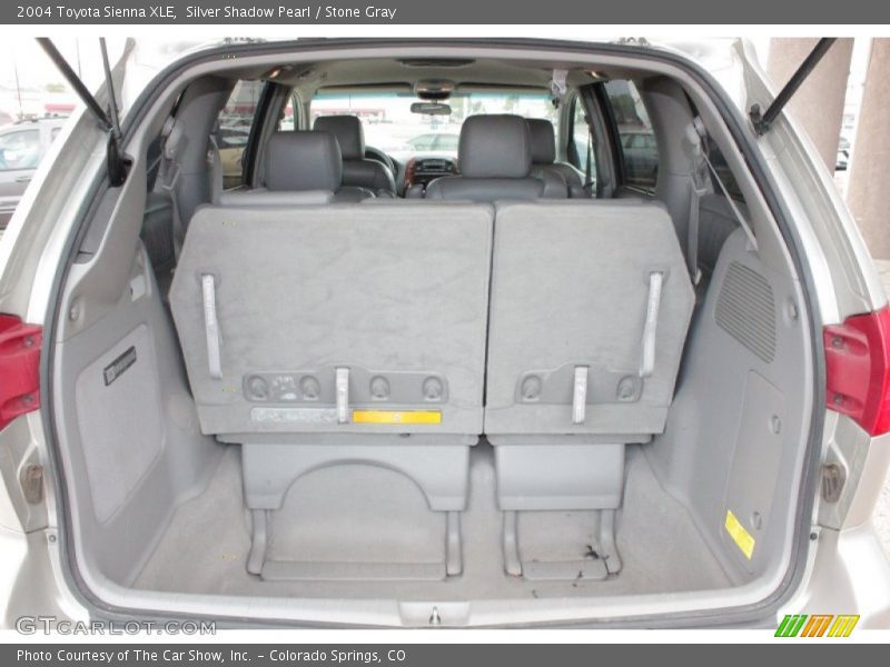 Silver Shadow Pearl / Stone Gray 2004 Toyota Sienna XLE