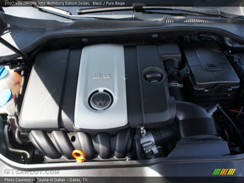 Black / Pure Beige 2007 Volkswagen Jetta Wolfsburg Edition Sedan