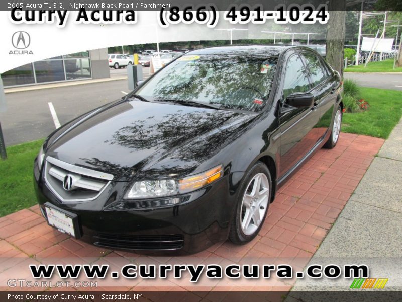Nighthawk Black Pearl / Parchment 2005 Acura TL 3.2