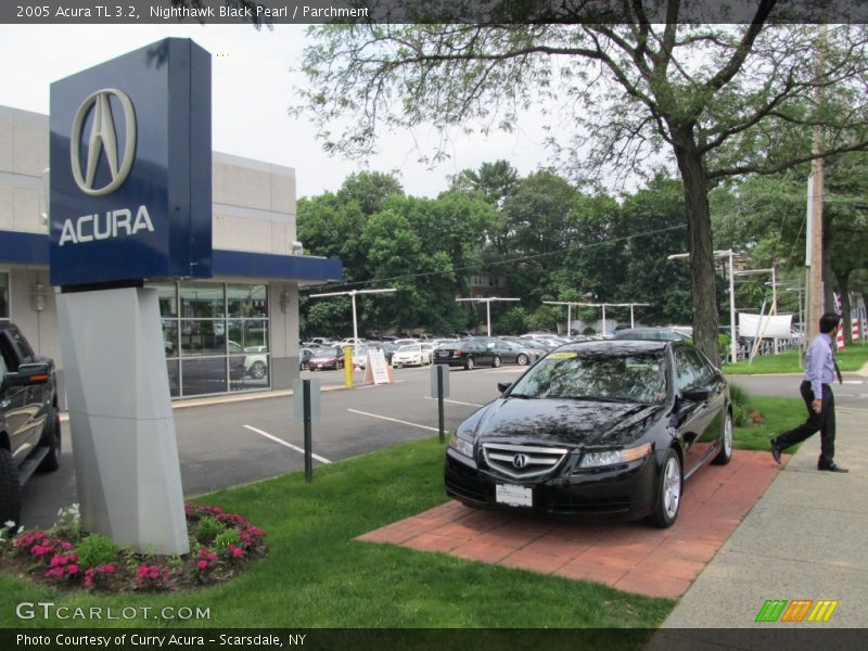 Nighthawk Black Pearl / Parchment 2005 Acura TL 3.2