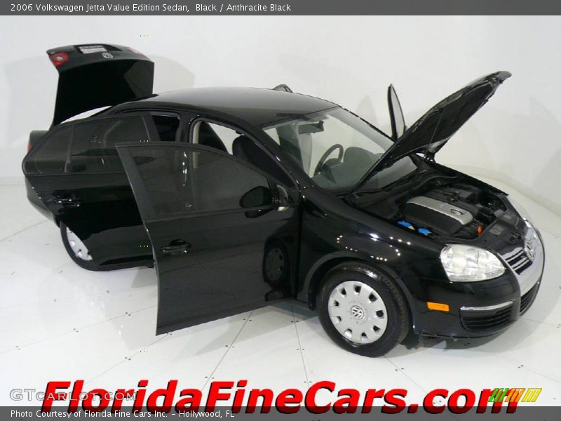 Black / Anthracite Black 2006 Volkswagen Jetta Value Edition Sedan