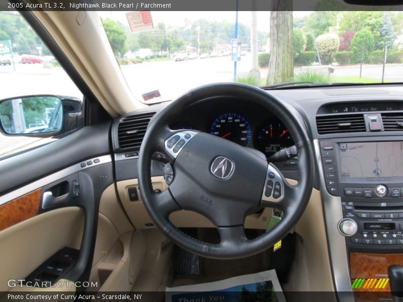 Nighthawk Black Pearl / Parchment 2005 Acura TL 3.2