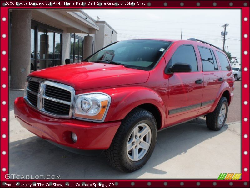 Flame Red / Dark Slate Gray/Light Slate Gray 2006 Dodge Durango SLT 4x4