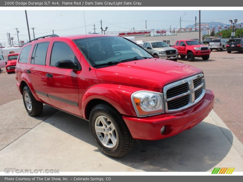 Flame Red / Dark Slate Gray/Light Slate Gray 2006 Dodge Durango SLT 4x4
