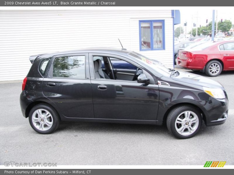 Black Granite Metallic / Charcoal 2009 Chevrolet Aveo Aveo5 LT