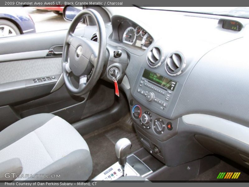 Black Granite Metallic / Charcoal 2009 Chevrolet Aveo Aveo5 LT