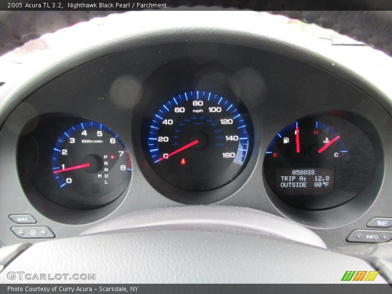 Nighthawk Black Pearl / Parchment 2005 Acura TL 3.2