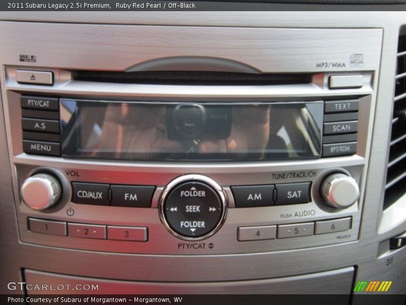 Controls of 2011 Legacy 2.5i Premium