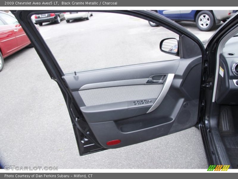 Black Granite Metallic / Charcoal 2009 Chevrolet Aveo Aveo5 LT