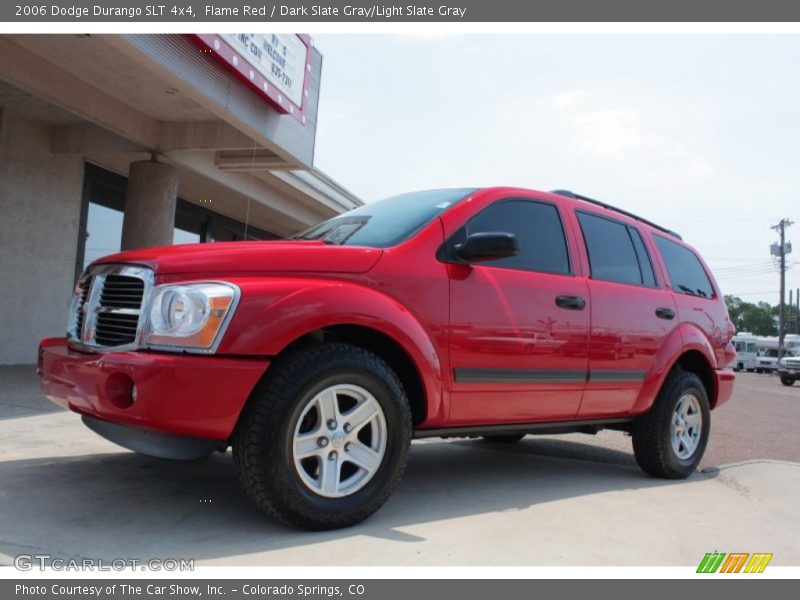Flame Red / Dark Slate Gray/Light Slate Gray 2006 Dodge Durango SLT 4x4