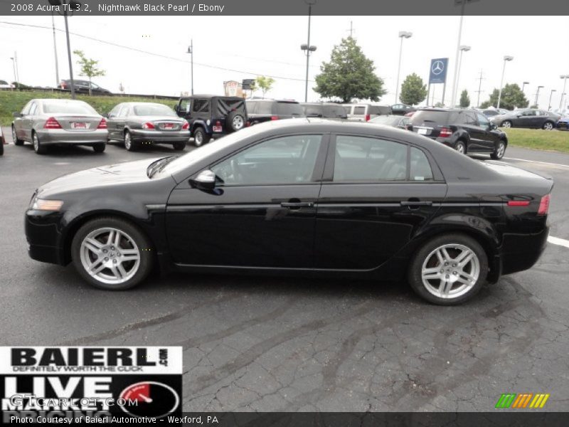 Nighthawk Black Pearl / Ebony 2008 Acura TL 3.2