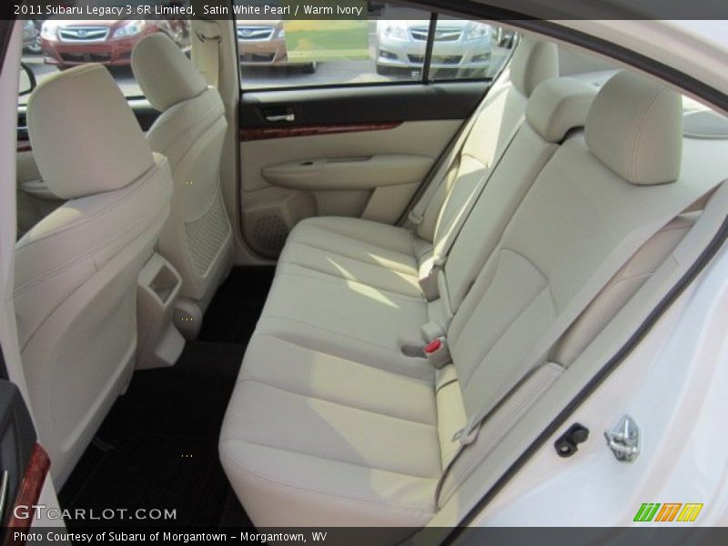  2011 Legacy 3.6R Limited Warm Ivory Interior
