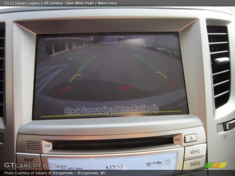 Satin White Pearl / Warm Ivory 2011 Subaru Legacy 3.6R Limited