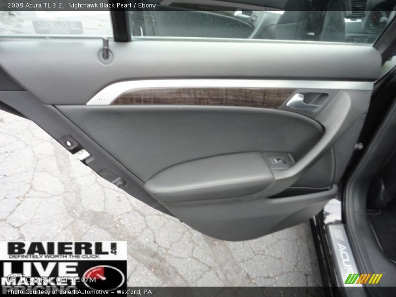 Nighthawk Black Pearl / Ebony 2008 Acura TL 3.2