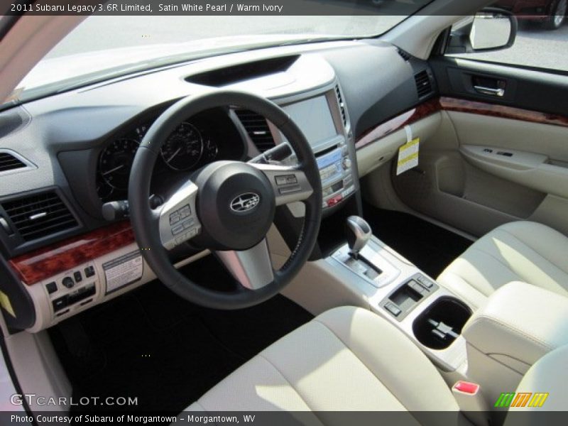  2011 Legacy 3.6R Limited Warm Ivory Interior