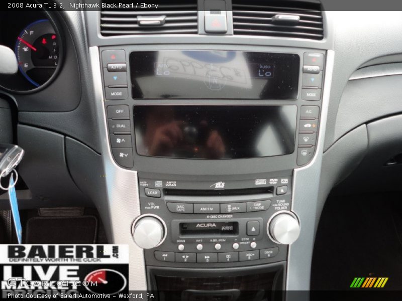 Nighthawk Black Pearl / Ebony 2008 Acura TL 3.2