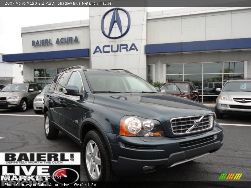 Shadow Blue Metallic / Taupe 2007 Volvo XC90 3.2 AWD