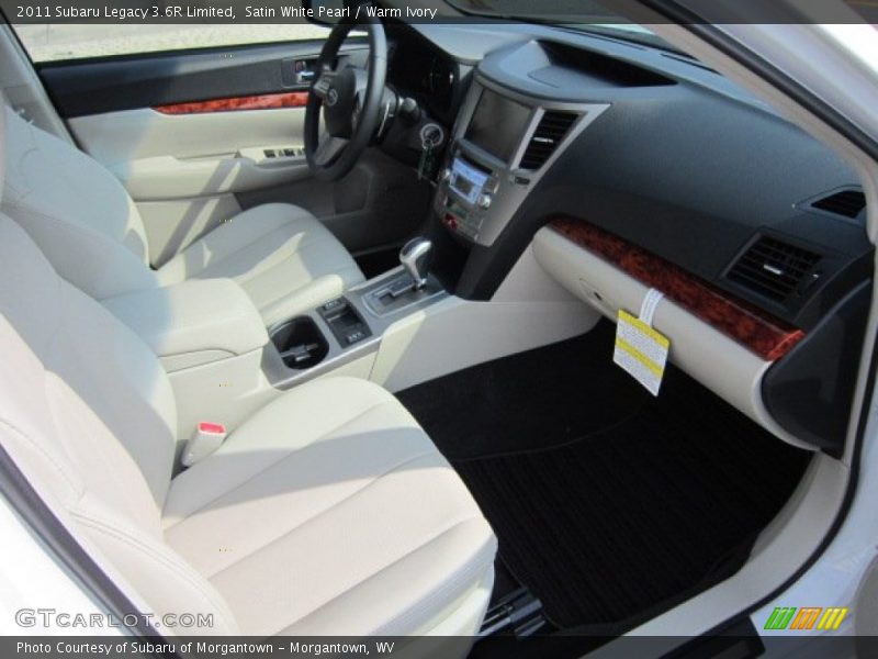  2011 Legacy 3.6R Limited Warm Ivory Interior