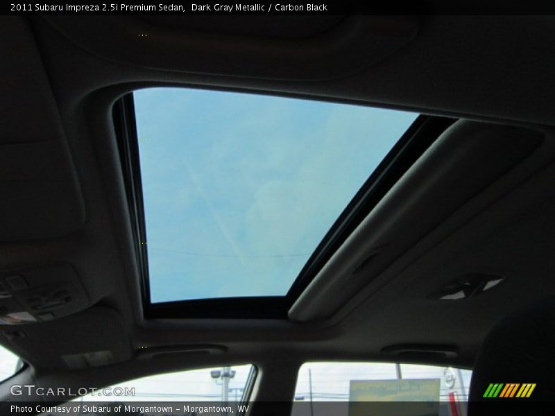 Dark Gray Metallic / Carbon Black 2011 Subaru Impreza 2.5i Premium Sedan