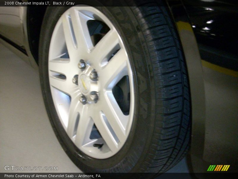 Black / Gray 2008 Chevrolet Impala LT