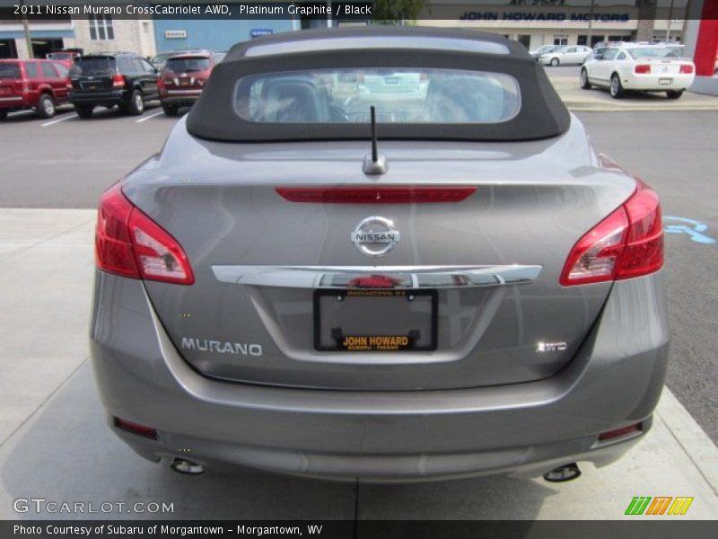 Platinum Graphite / Black 2011 Nissan Murano CrossCabriolet AWD