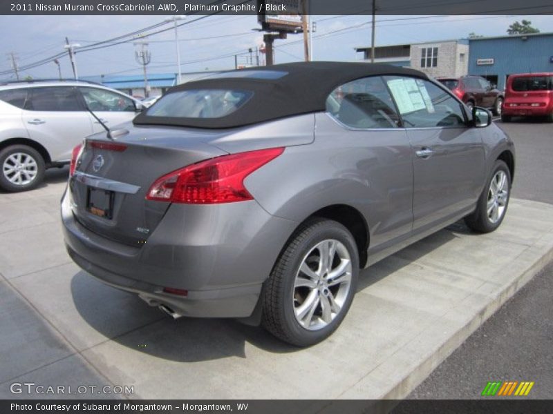 Platinum Graphite / Black 2011 Nissan Murano CrossCabriolet AWD
