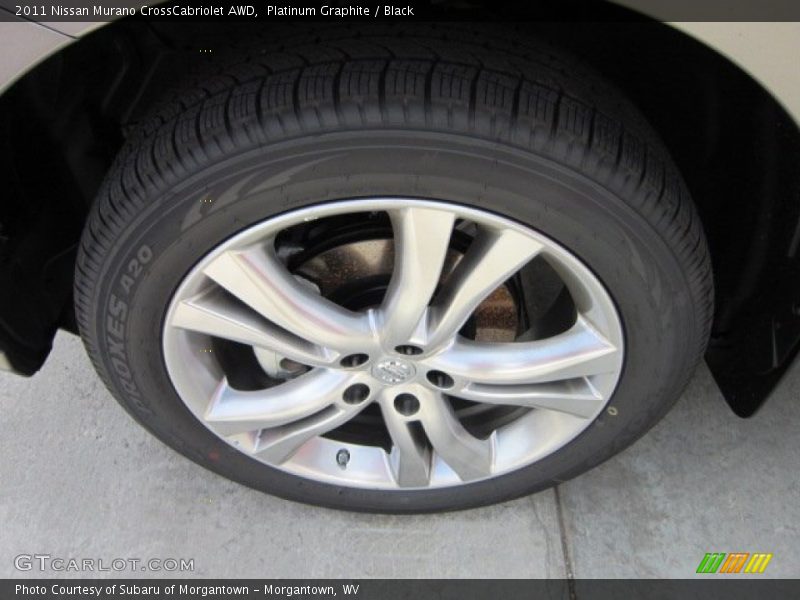Platinum Graphite / Black 2011 Nissan Murano CrossCabriolet AWD