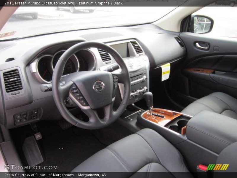 Platinum Graphite / Black 2011 Nissan Murano CrossCabriolet AWD
